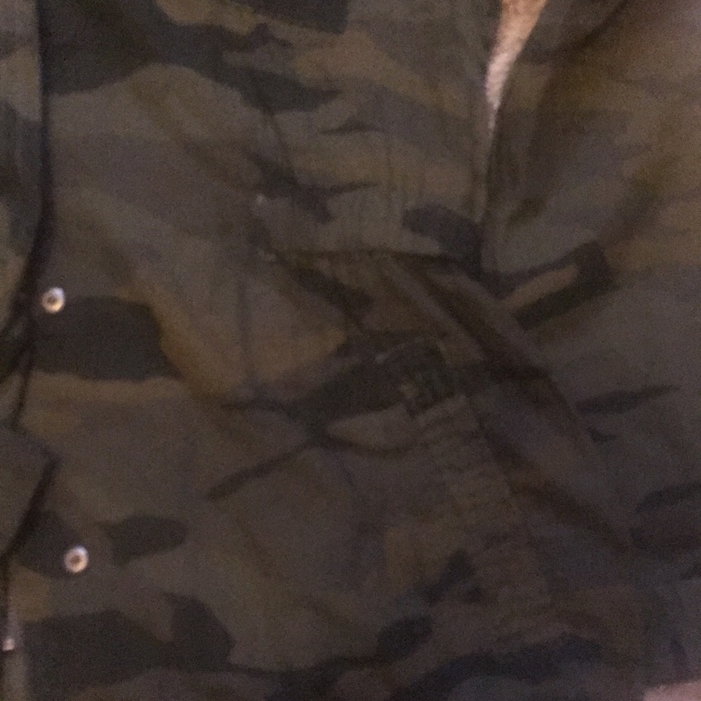Splendid Camo Button/Zip Tee - image 4